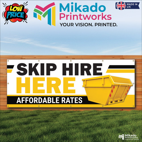 Skip hire banner - skip,