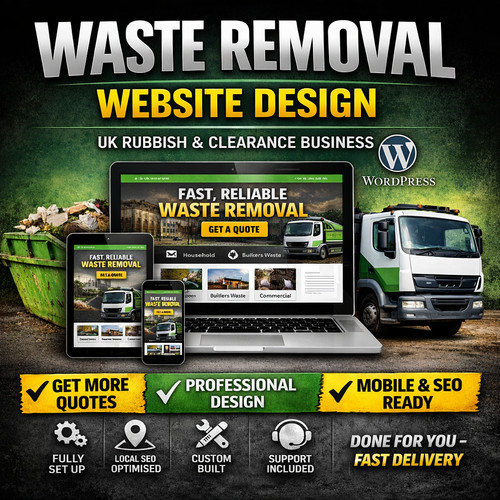 Waste removal website business - removal,