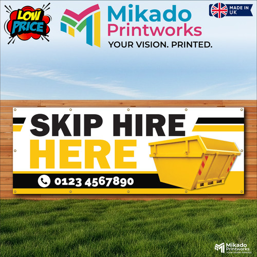 Skip hire banner - hire,