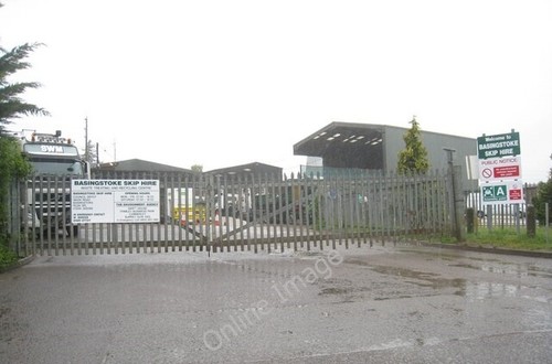 Photo 6x4 basingstoke skip - photo,