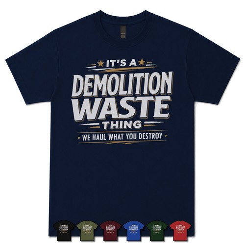 Demolition waste thing - demolition,