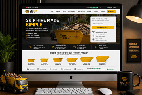 Skip hire website - skip,