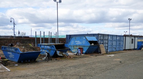 Photo 6x4 waste - waste, ibrox