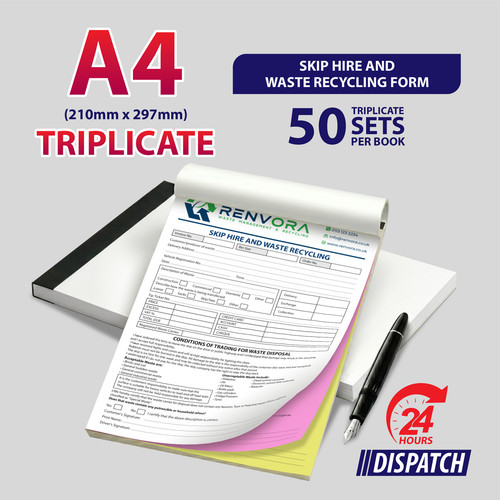 Personalised triplicate - personalised, triplicate/